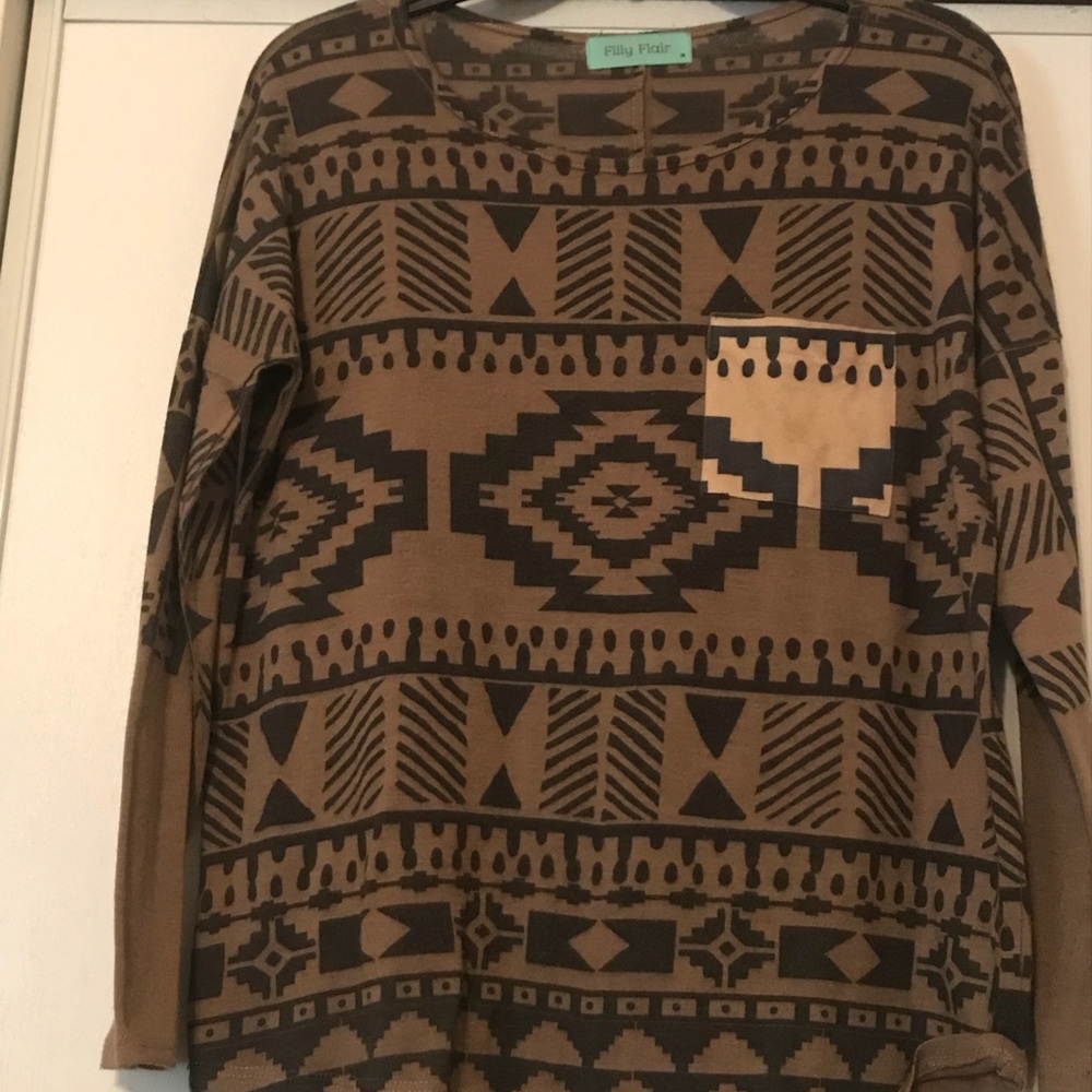 Long Sleeve Filly Flair Shirt